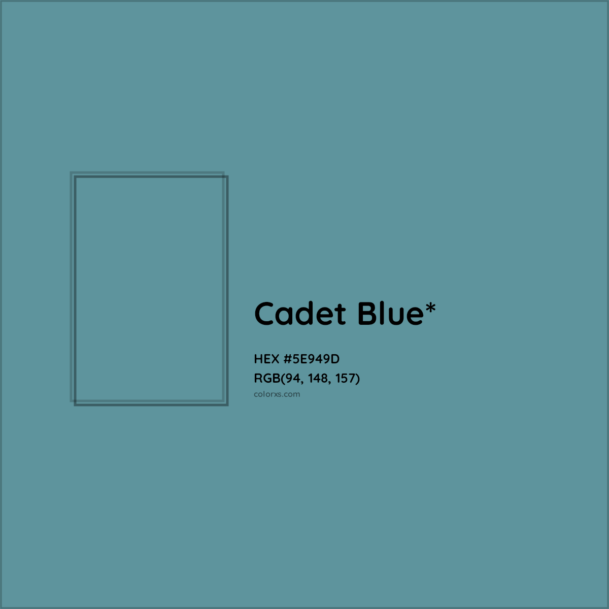 HEX #5E949D Color Name, Color Code, Palettes, Similar Paints, Images