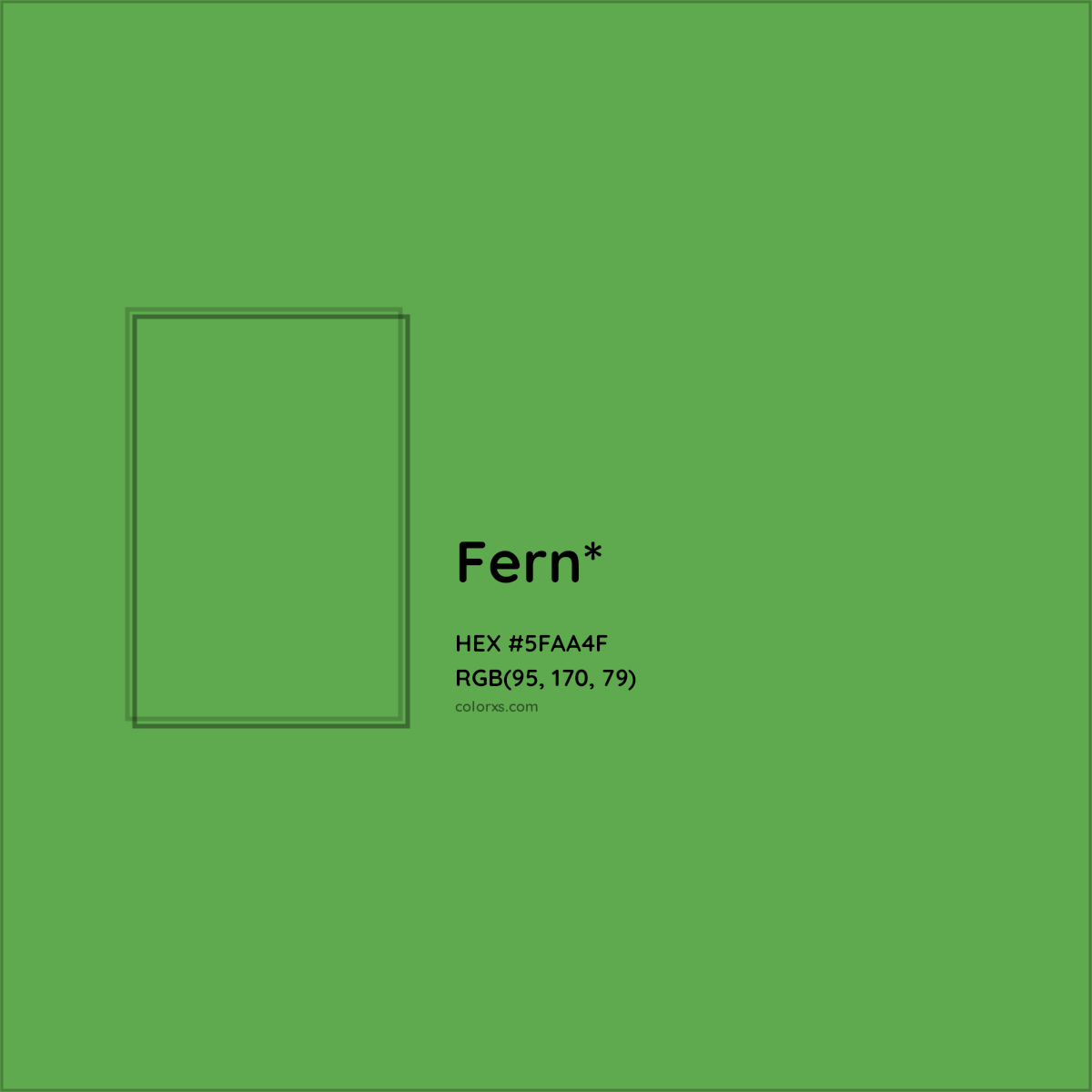 HEX #5FAA4F Color Name, Color Code, Palettes, Similar Paints, Images