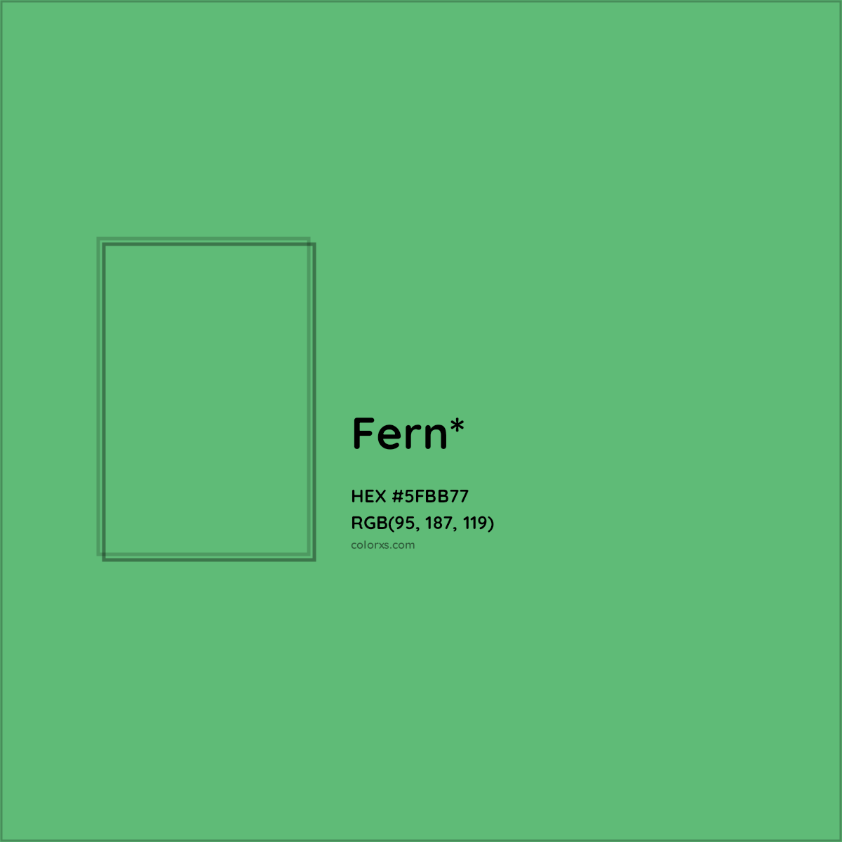 HEX #5FBB77 Color Name, Color Code, Palettes, Similar Paints, Images