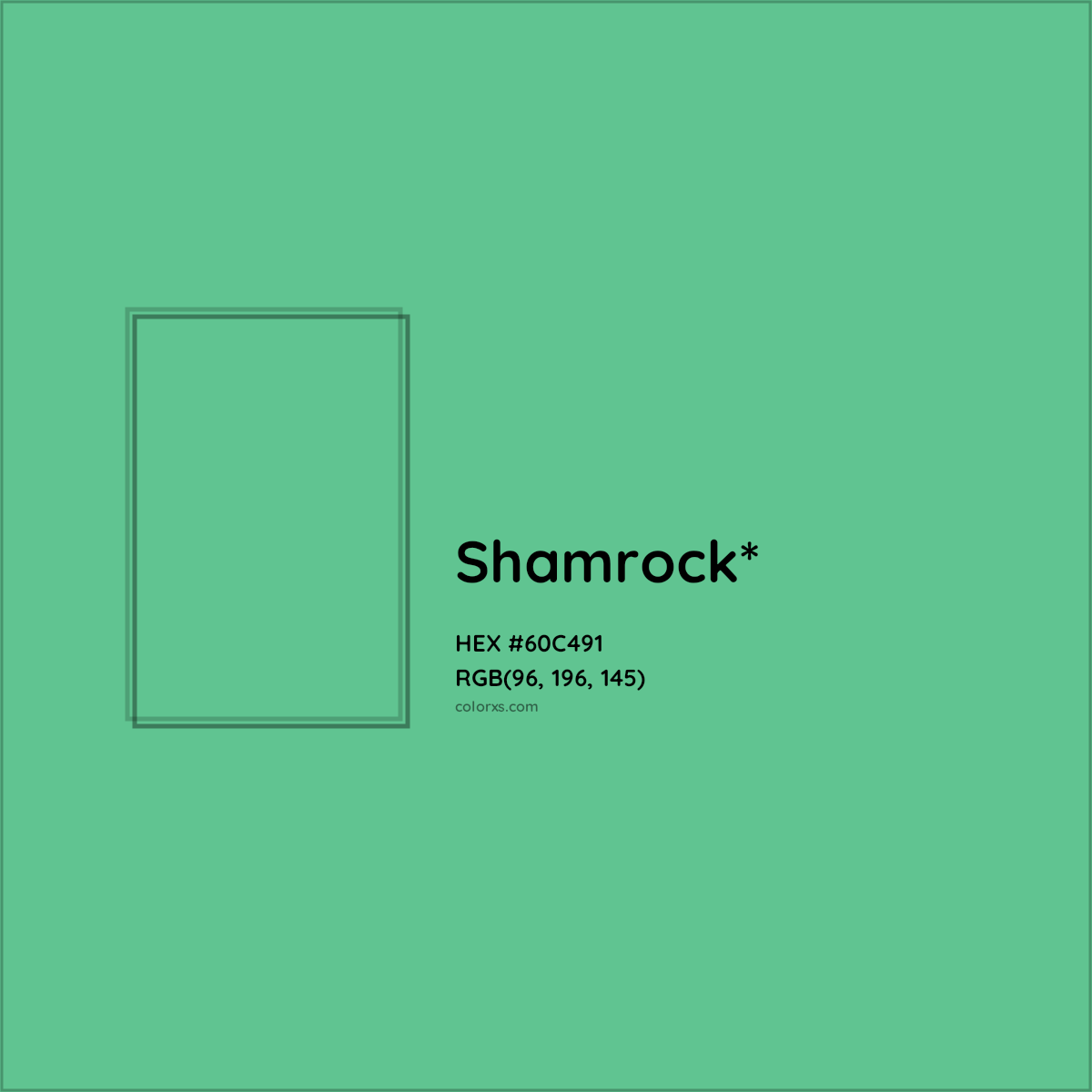 HEX #60C491 Color Name, Color Code, Palettes, Similar Paints, Images