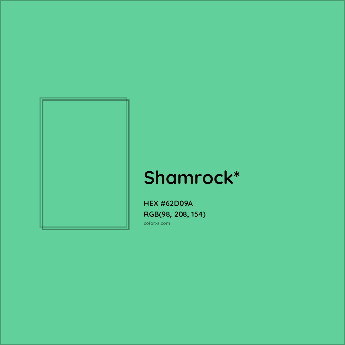 HEX #62D09A Color Name, Color Code, Palettes, Similar Paints, Images