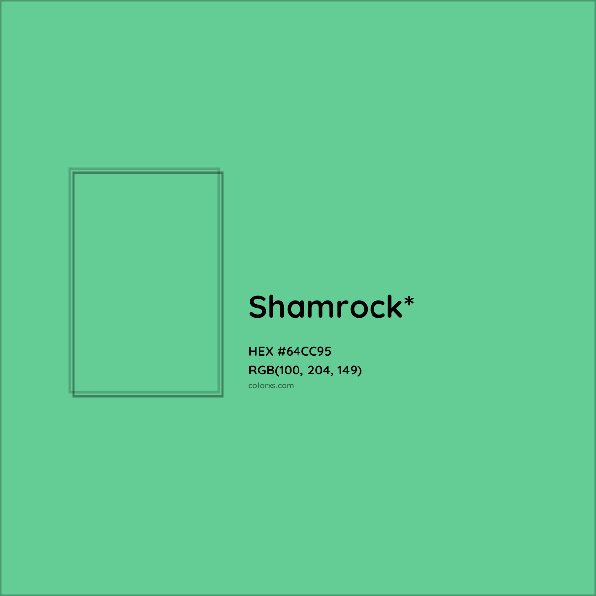 HEX #64CC95 Color Name, Color Code, Palettes, Similar Paints, Images