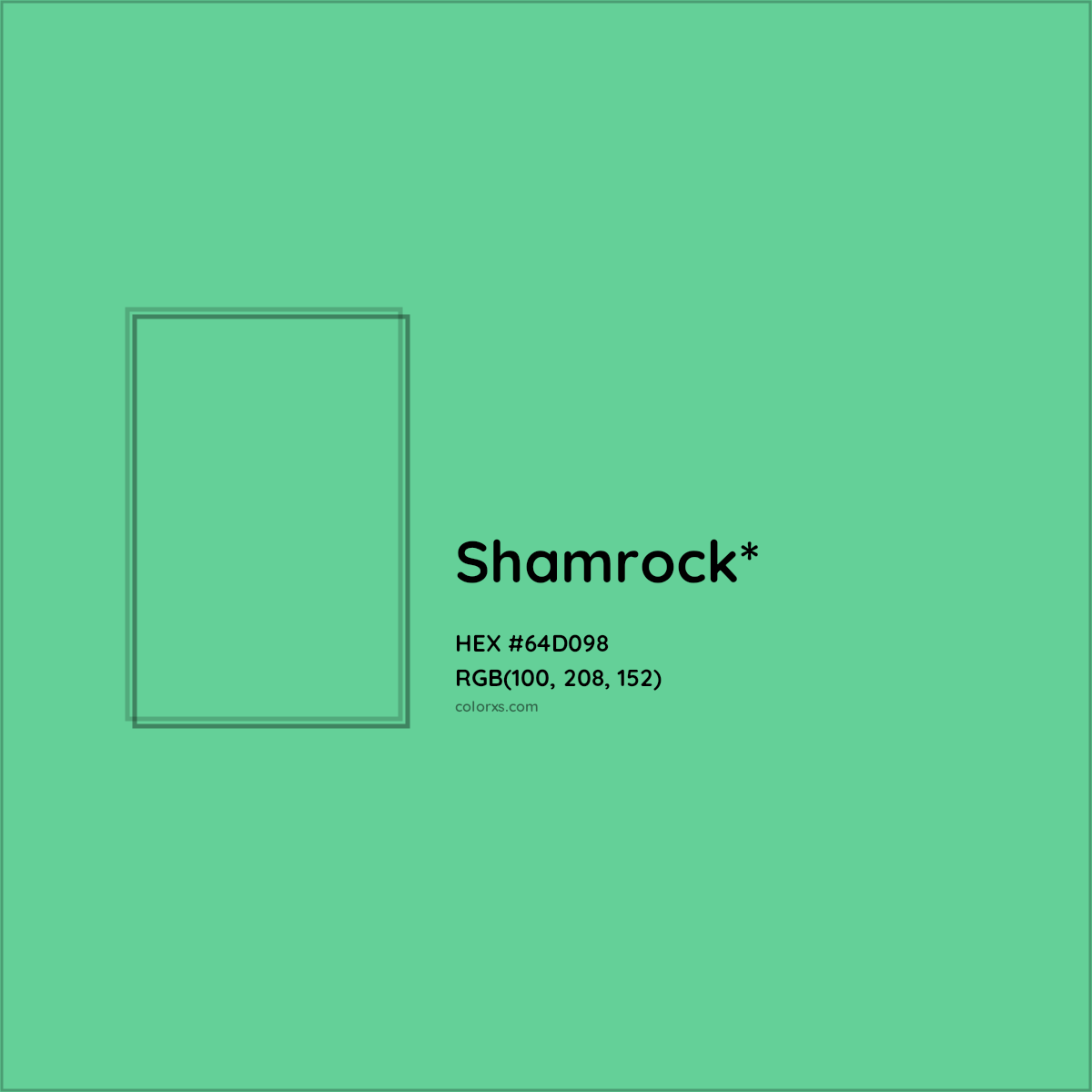 HEX #64D098 Color Name, Color Code, Palettes, Similar Paints, Images