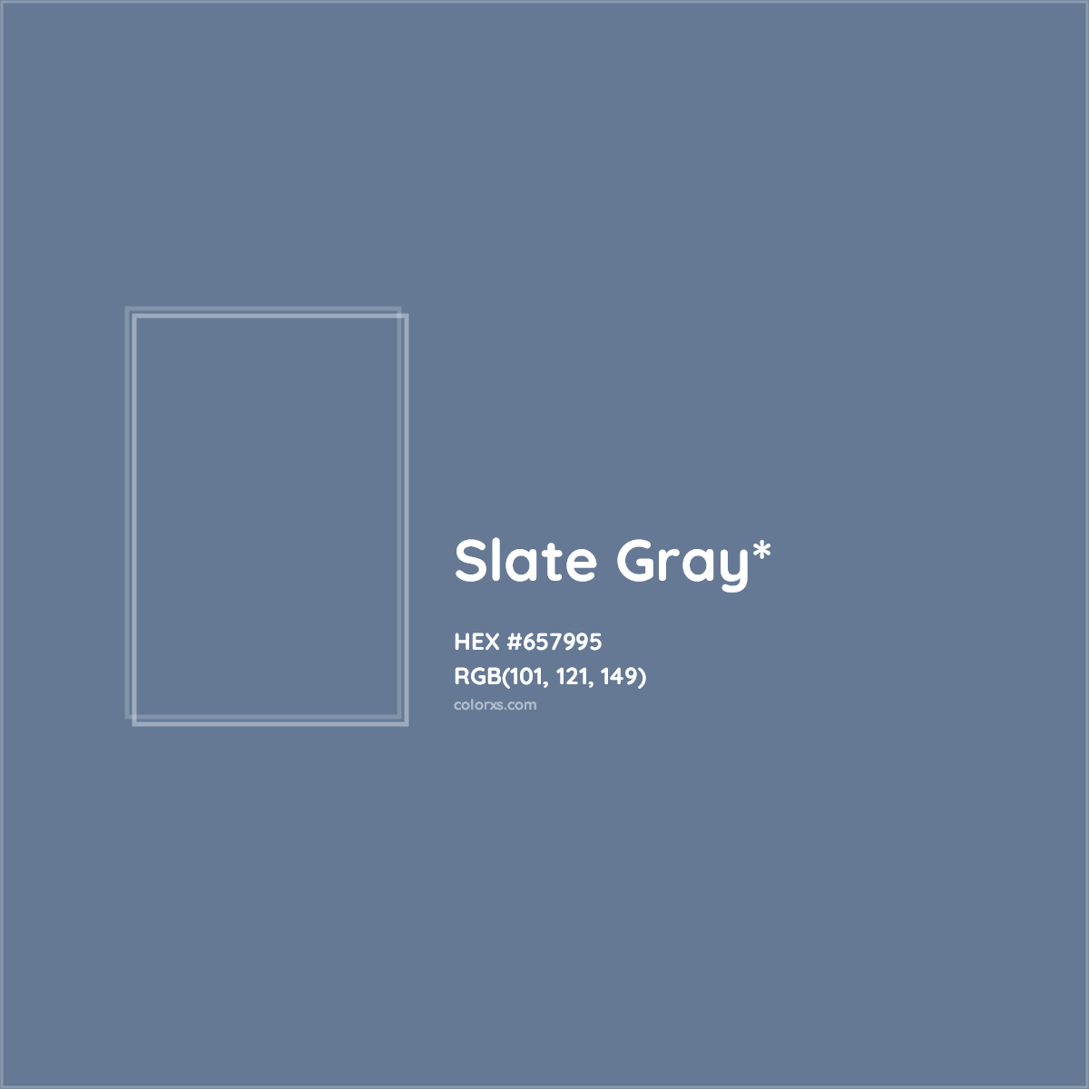 HEX #657995 Color Name, Color Code, Palettes, Similar Paints, Images