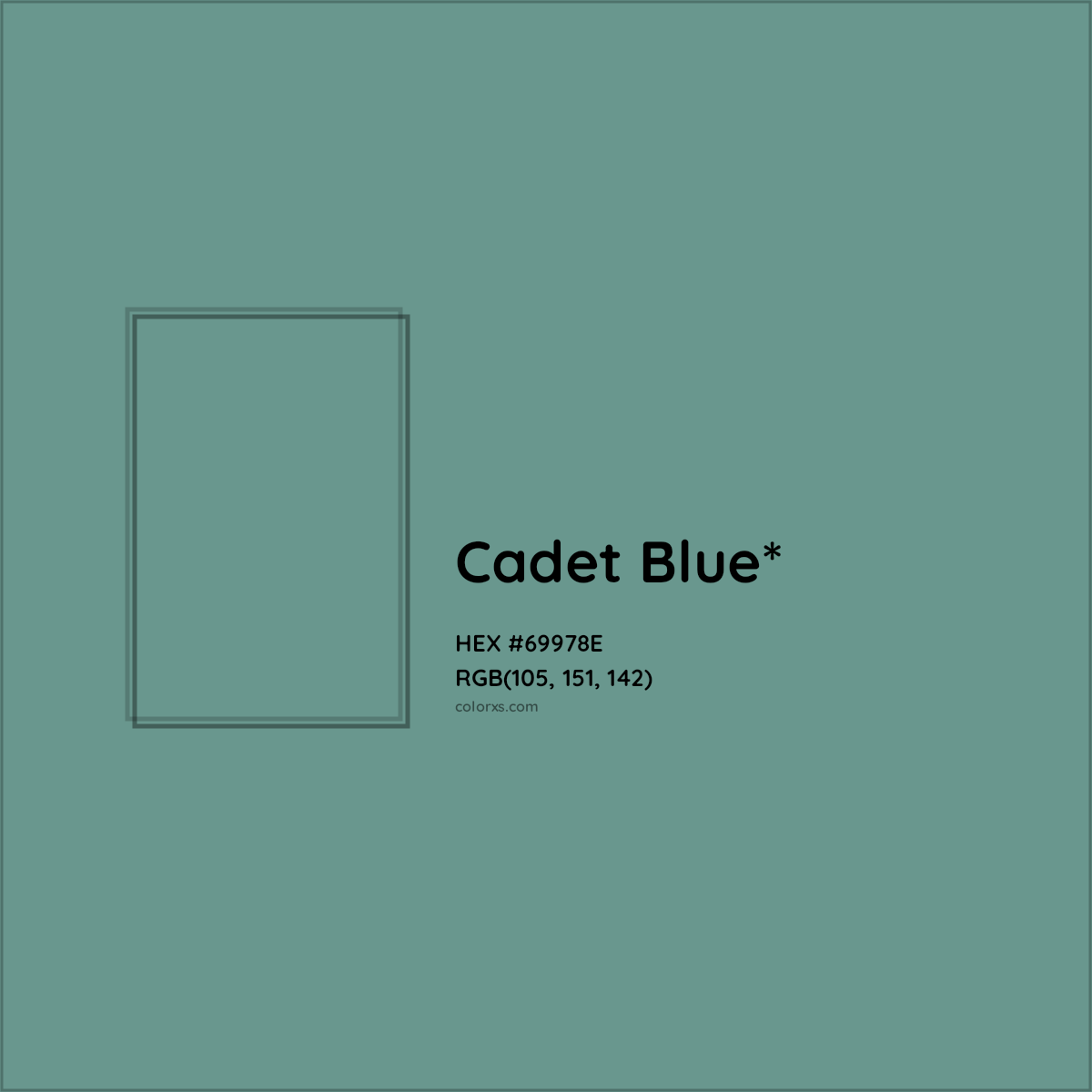 HEX #69978E Color Name, Color Code, Palettes, Similar Paints, Images