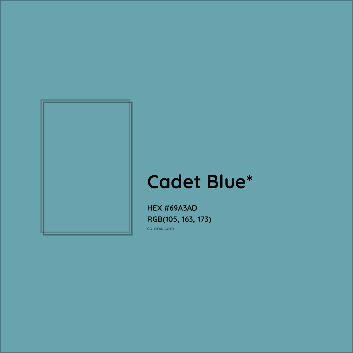 HEX #69A3AD Color Name, Color Code, Palettes, Similar Paints, Images