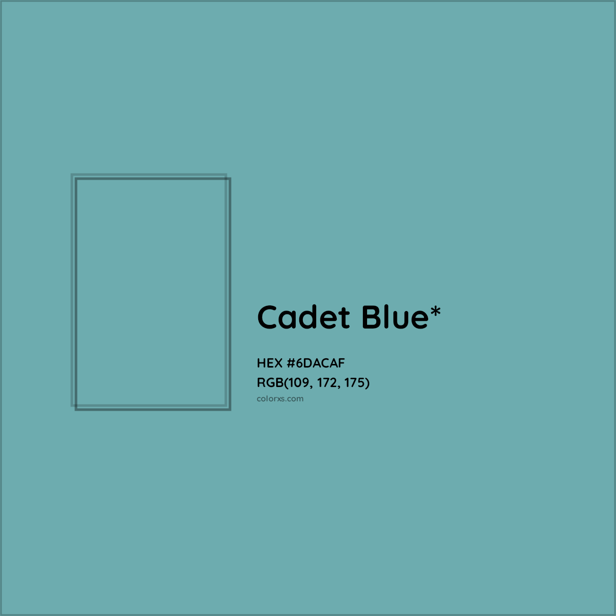 HEX #6DACAF Color Name, Color Code, Palettes, Similar Paints, Images