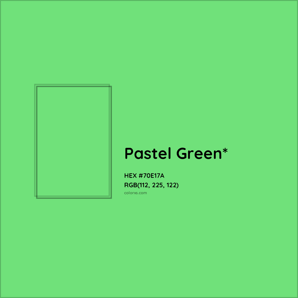 HEX #70E17A Color Name, Color Code, Palettes, Similar Paints, Images