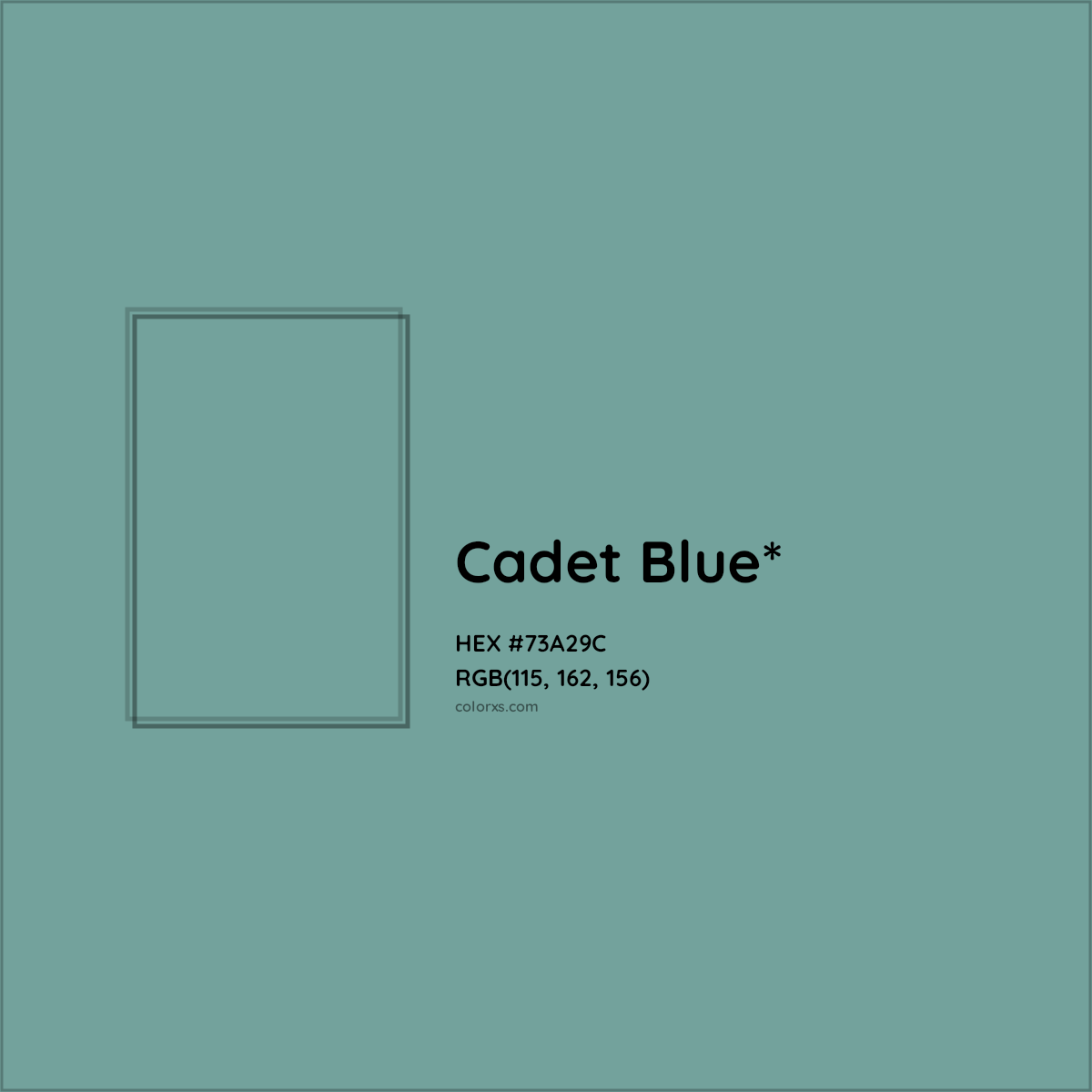 HEX #73A29C Color Name, Color Code, Palettes, Similar Paints, Images