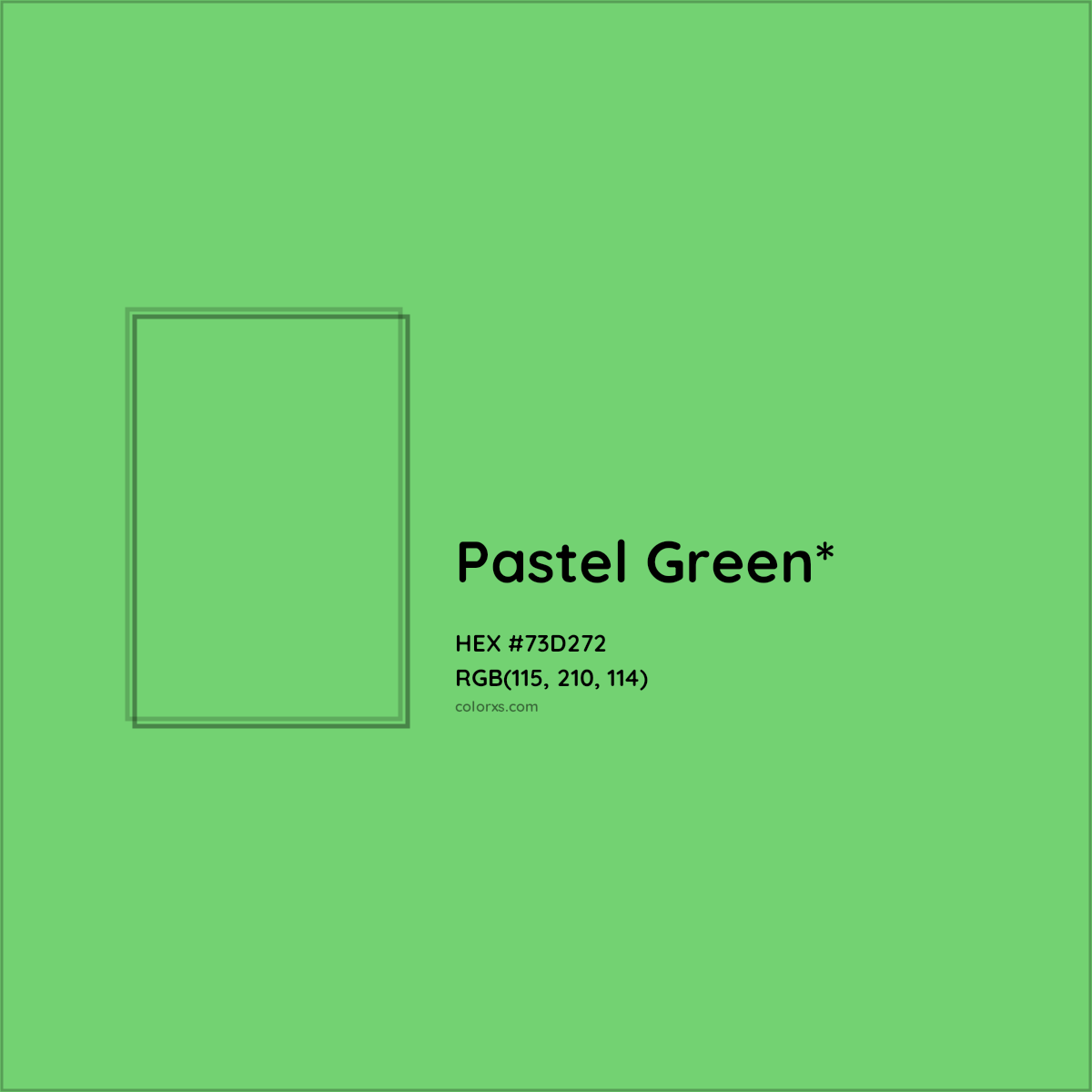 HEX #73D272 Color Name, Color Code, Palettes, Similar Paints, Images