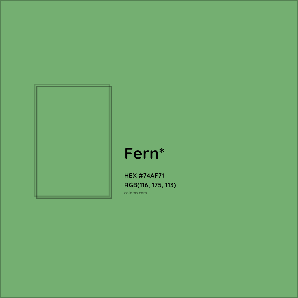 HEX #74AF71 Color Name, Color Code, Palettes, Similar Paints, Images