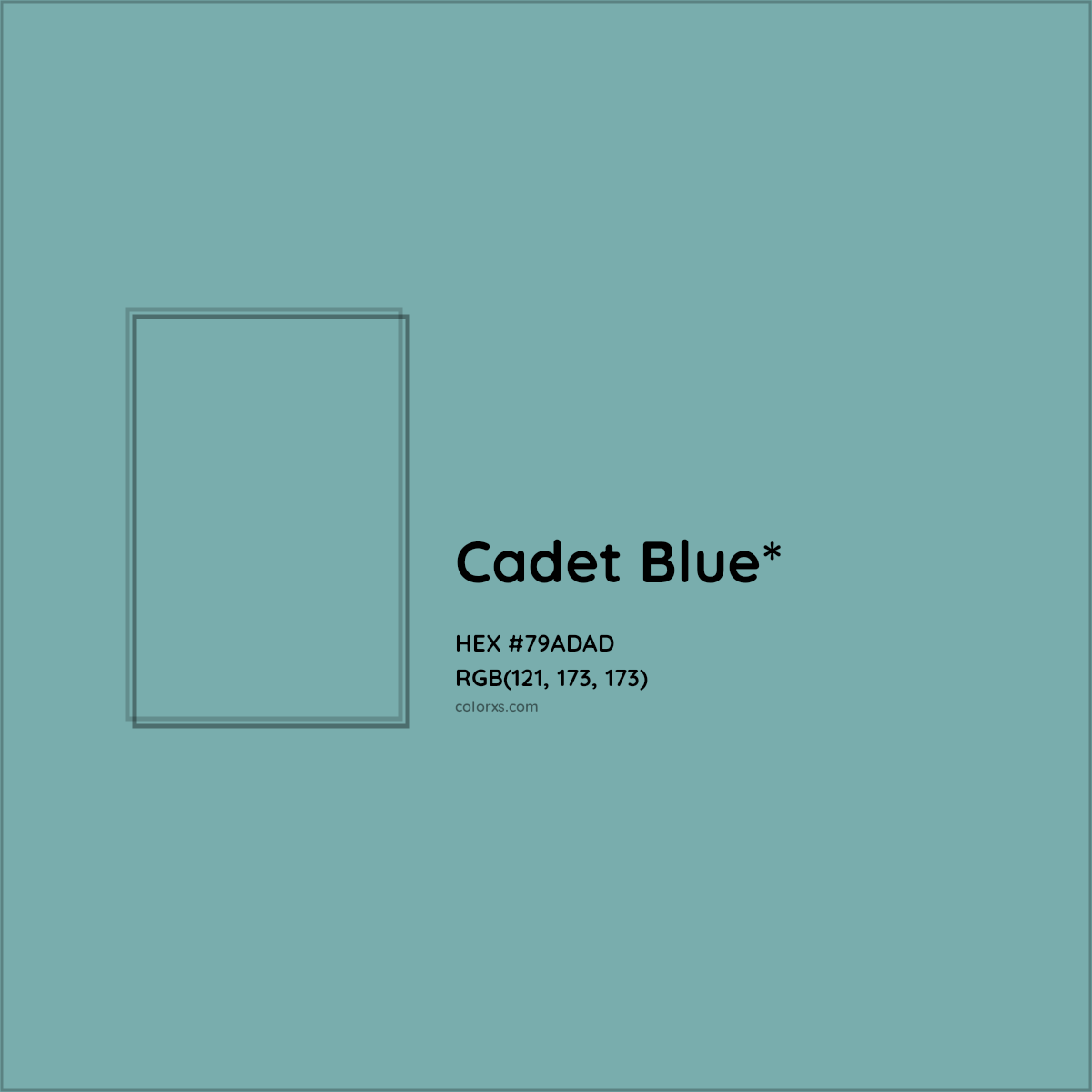 HEX #79ADAD Color Name, Color Code, Palettes, Similar Paints, Images