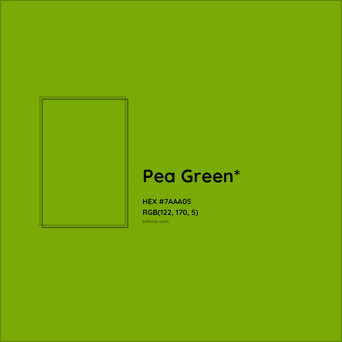 HEX #7AAA05 Color Name, Color Code, Palettes, Similar Paints, Images