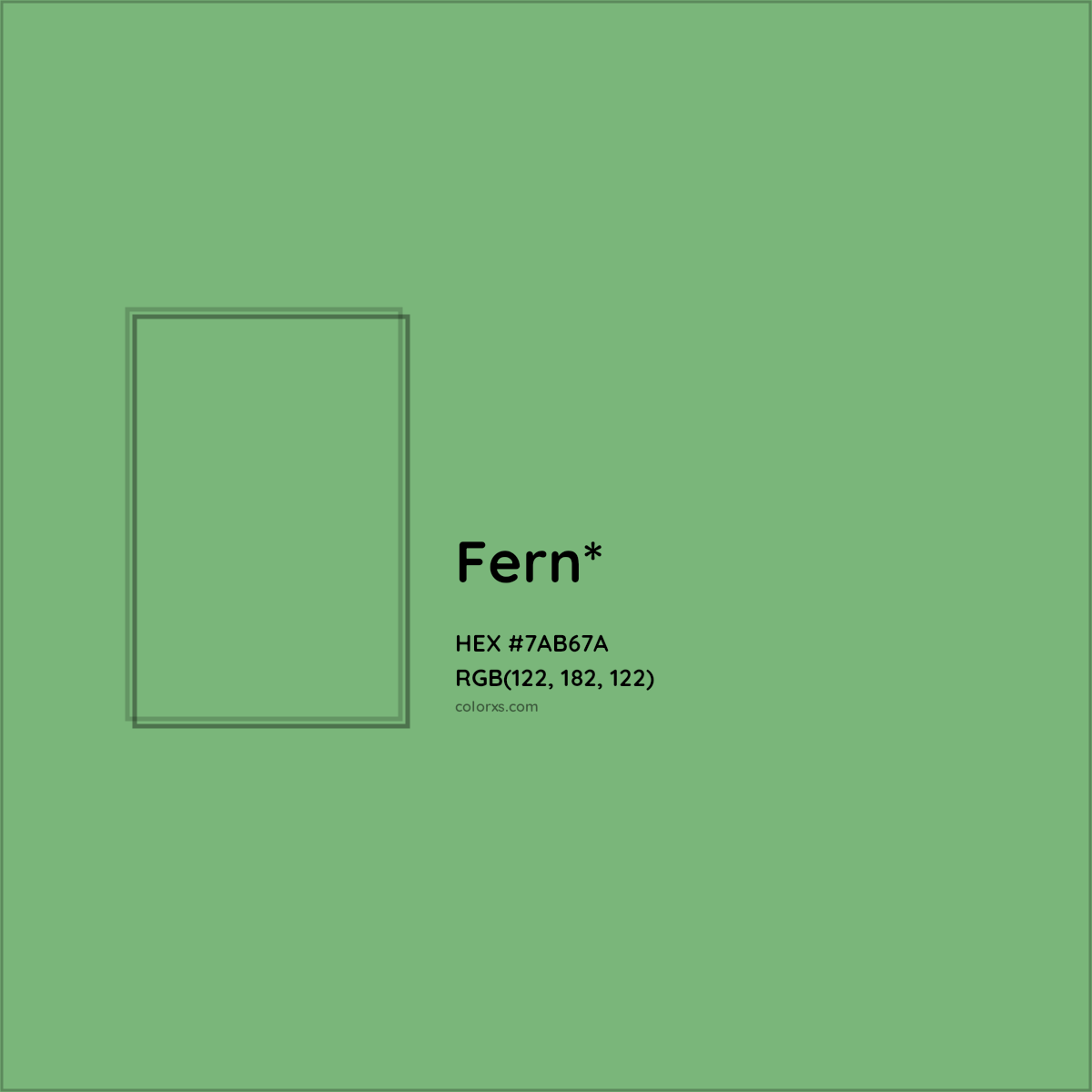 HEX #7AB67A Color Name, Color Code, Palettes, Similar Paints, Images