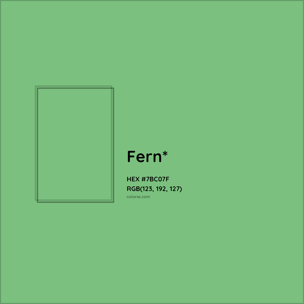 HEX #7BC07F Color Name, Color Code, Palettes, Similar Paints, Images