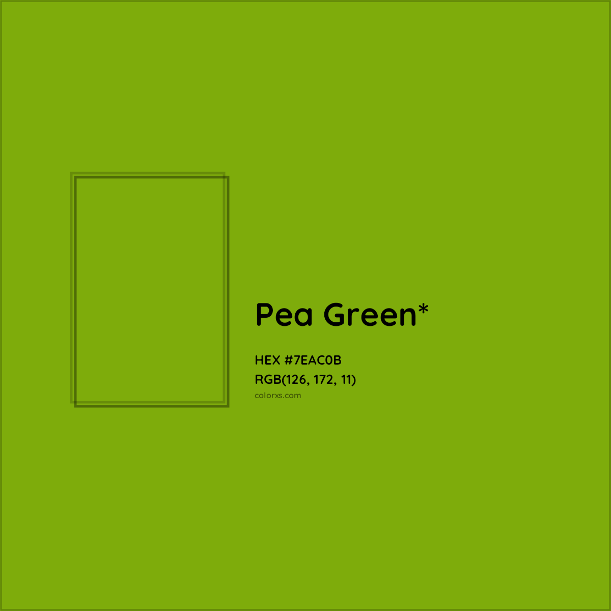 HEX #7EAC0B Color Name, Color Code, Palettes, Similar Paints, Images