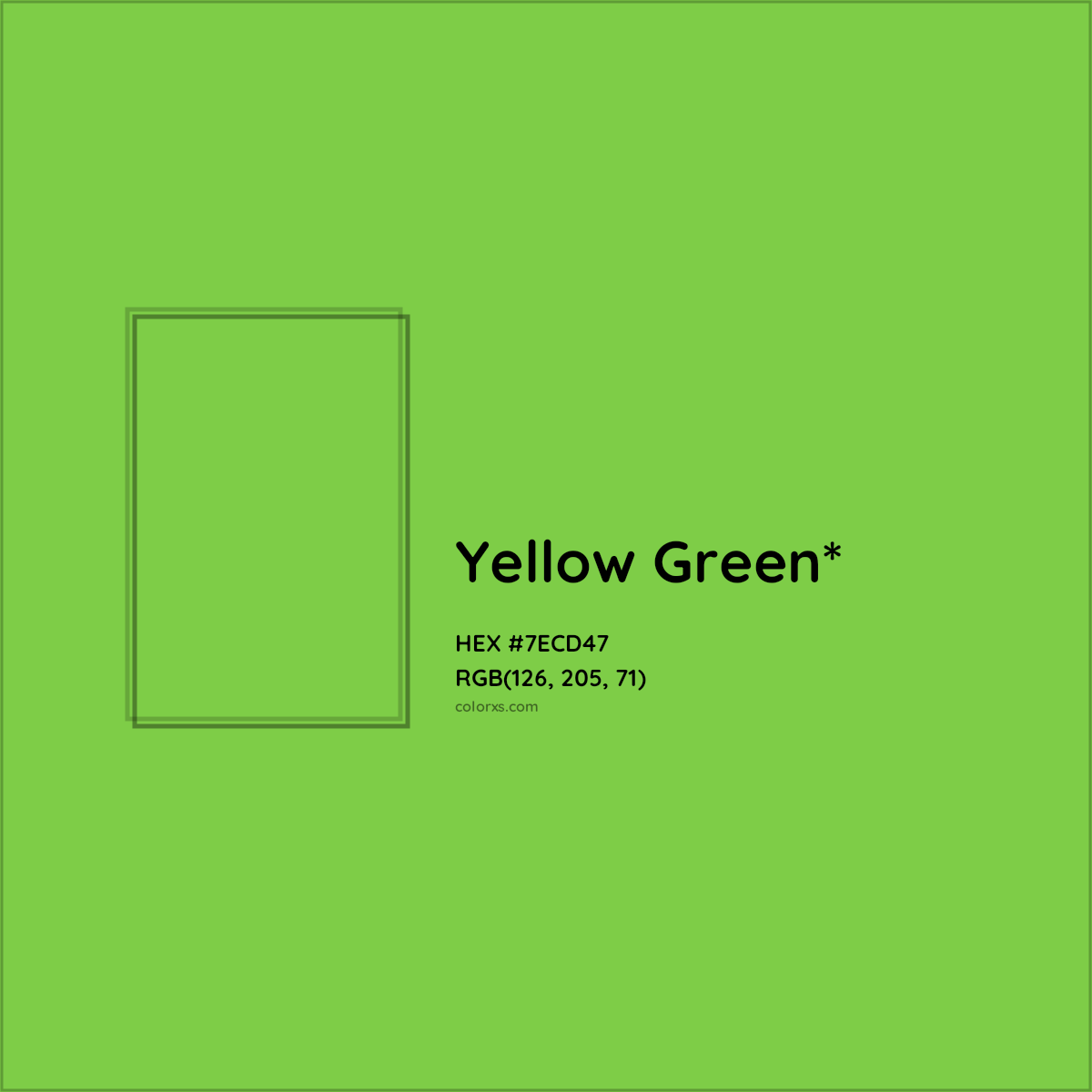 HEX #7ECD47 Color Name, Color Code, Palettes, Similar Paints, Images