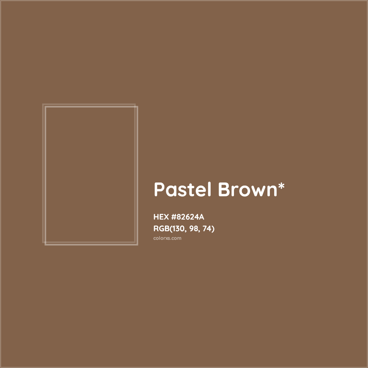 HEX #82624A Color Name, Color Code, Palettes, Similar Paints, Images