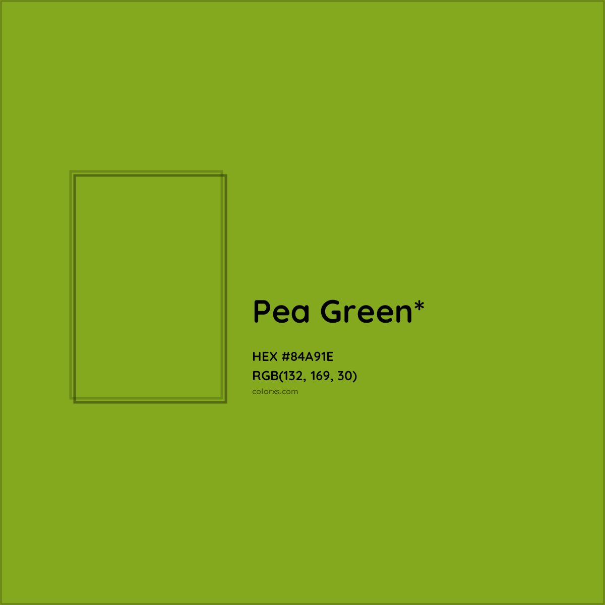 HEX #84A91E Color Name, Color Code, Palettes, Similar Paints, Images