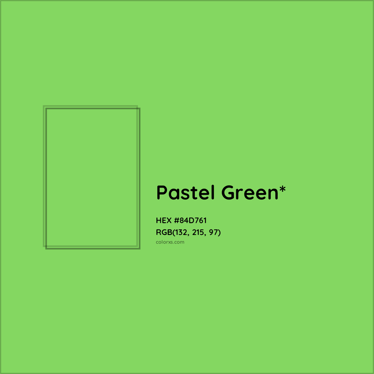 HEX #84D761 Color Name, Color Code, Palettes, Similar Paints, Images