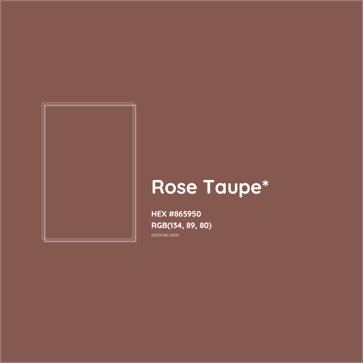 Rose Taupe information, Hsl, Rgb