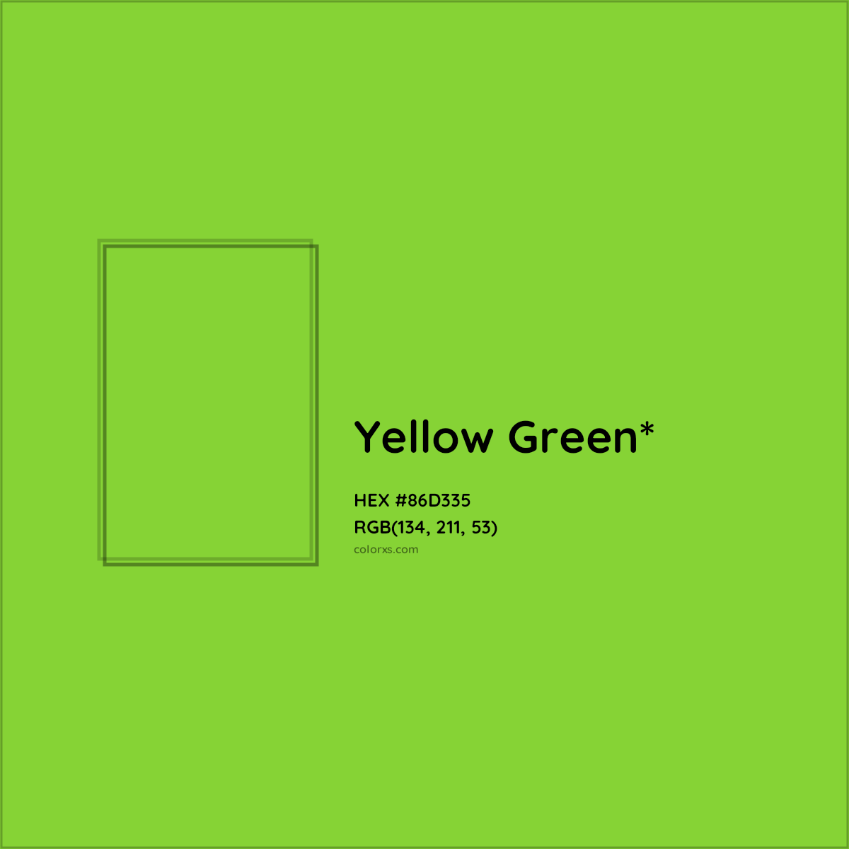 HEX #86D335 Color Name, Color Code, Palettes, Similar Paints, Images