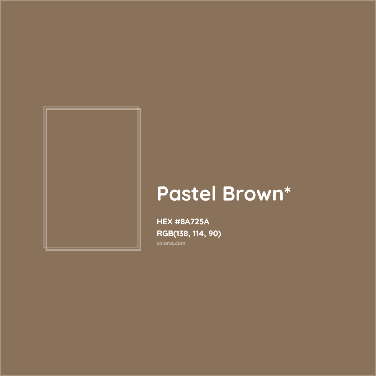 HEX #8A725A Color Name, Color Code, Palettes, Similar Paints, Images