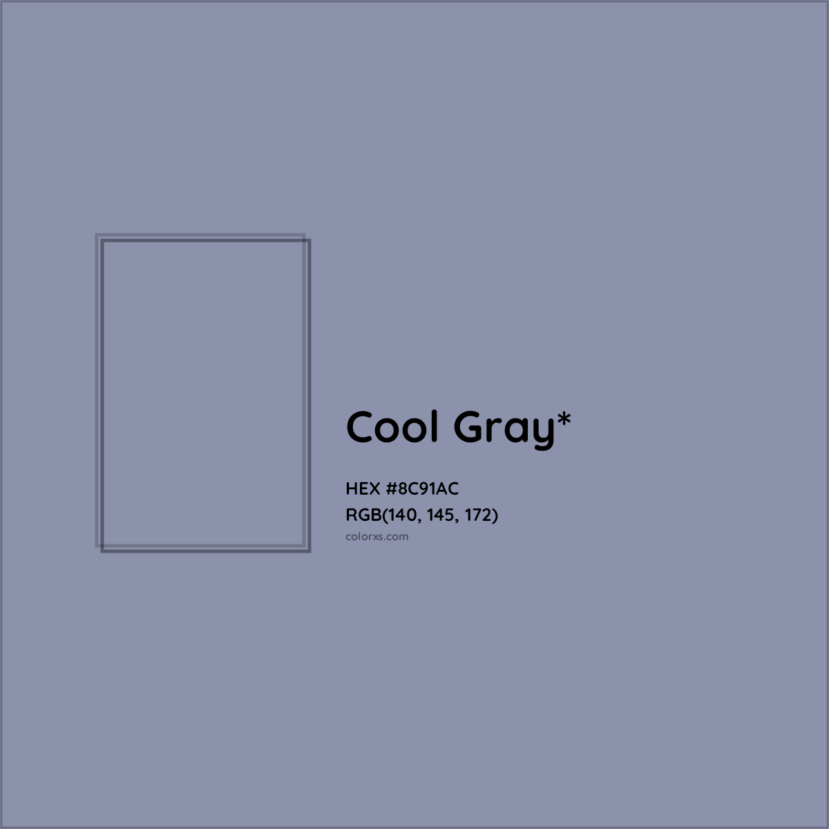 HEX #8C91AC Color Name, Color Code, Palettes, Similar Paints, Images