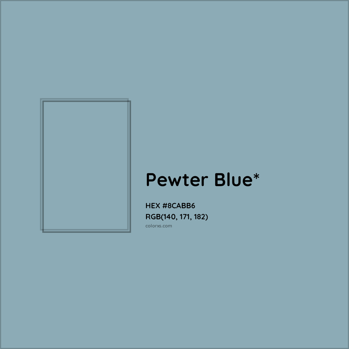 HEX #8CABB6 Color Name, Color Code, Palettes, Similar Paints, Images