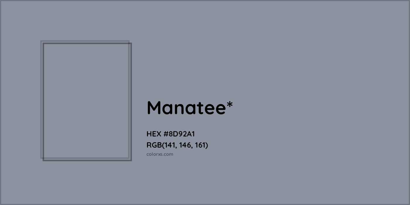 HEX #8D92A1 Color Name, Color Code, Palettes, Similar Paints, Images