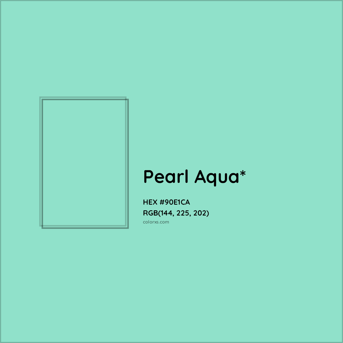 HEX #90E1CA Color Name, Color Code, Palettes, Similar Paints, Images