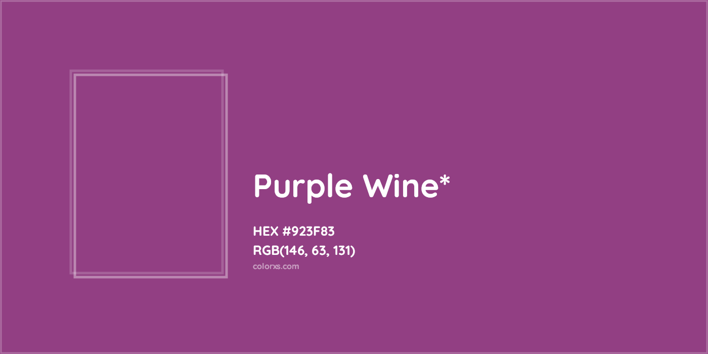 HEX #923F83 Color Name, Color Code, Palettes, Similar Paints, Images