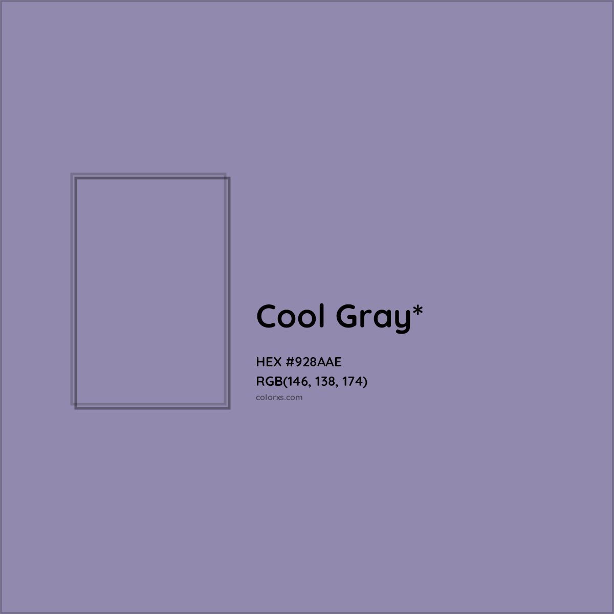 HEX #928AAE Color Name, Color Code, Palettes, Similar Paints, Images