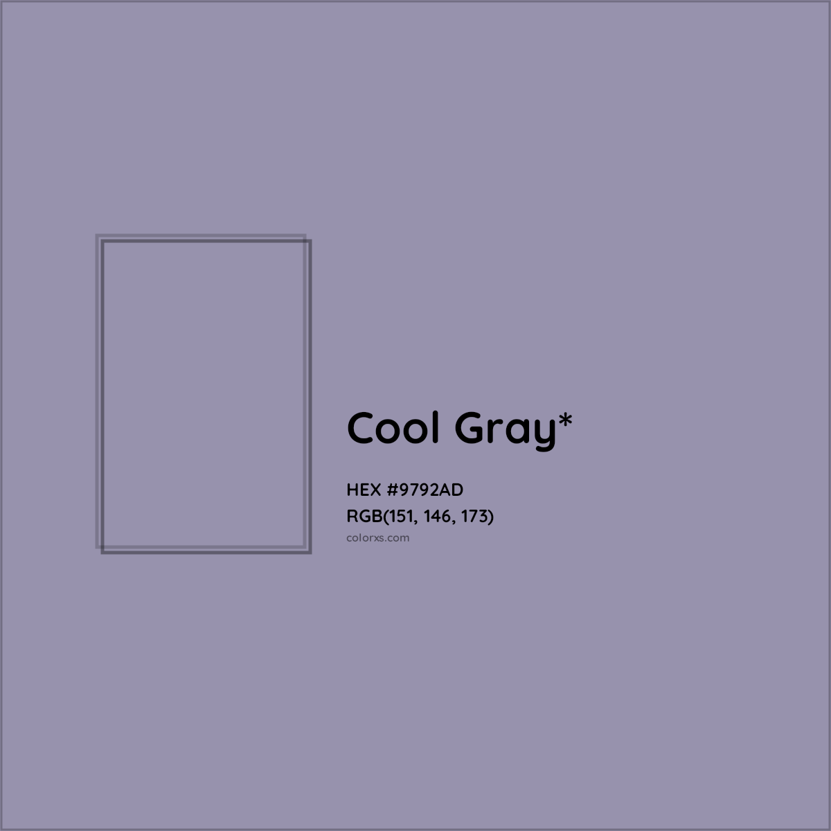 HEX #9792AD Color Name, Color Code, Palettes, Similar Paints, Images