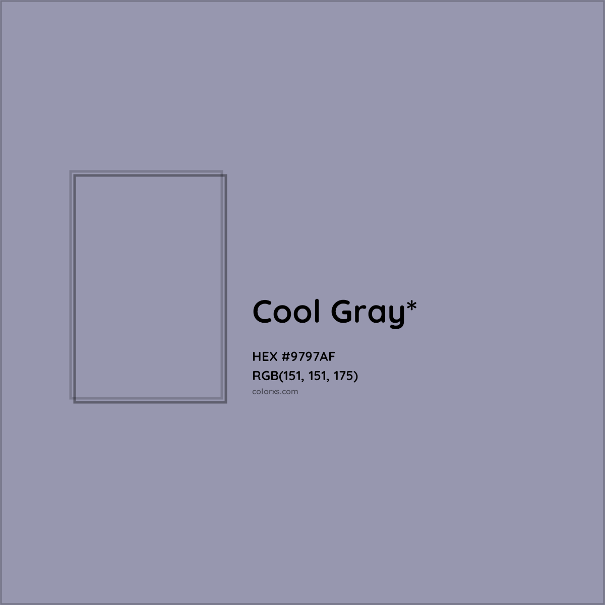 HEX #9797AF Color Name, Color Code, Palettes, Similar Paints, Images