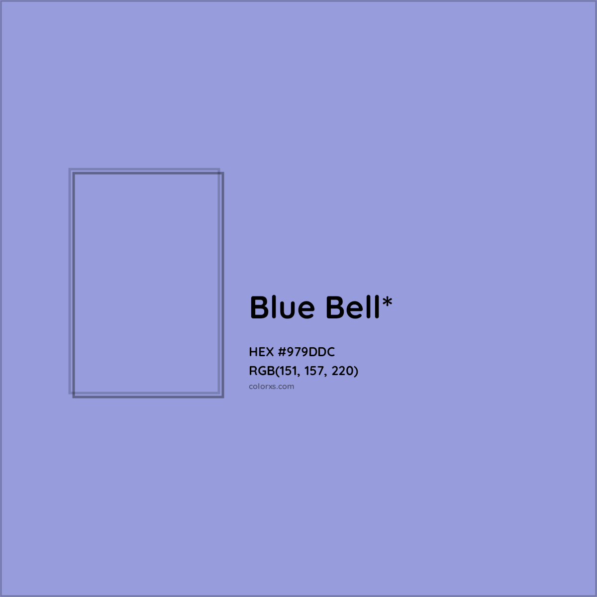 HEX #979DDC Color Name, Color Code, Palettes, Similar Paints, Images