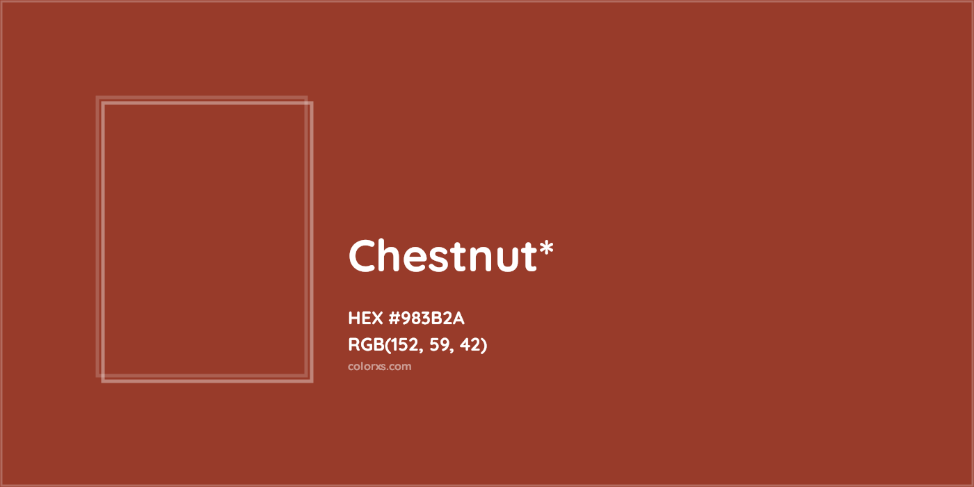 HEX #983B2A Color Name, Color Code, Palettes, Similar Paints, Images