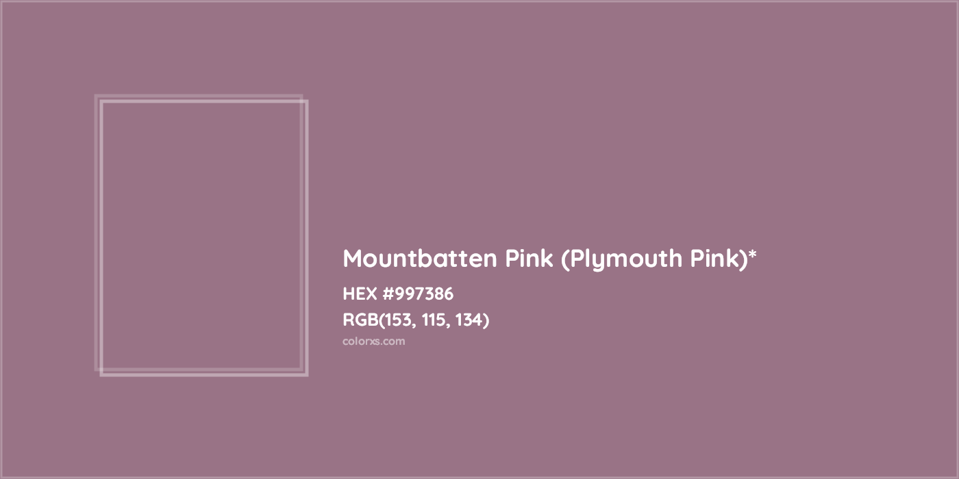 HEX #997386 color name, color code and palettes 
