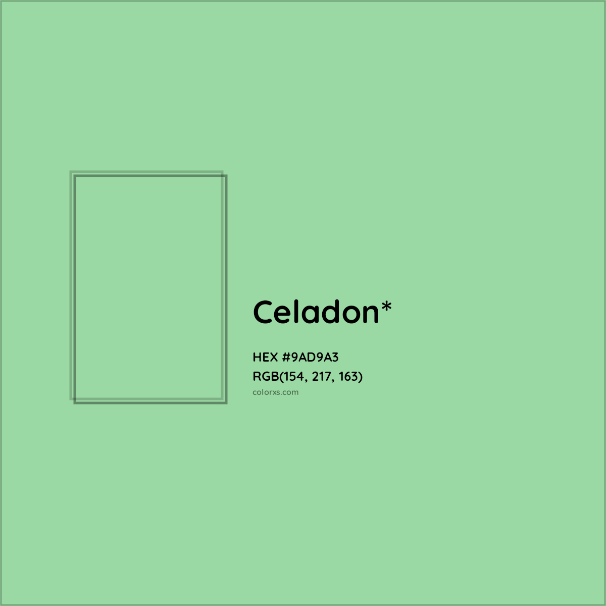 HEX #9AD9A3 Color Name, Color Code, Palettes, Similar Paints, Images