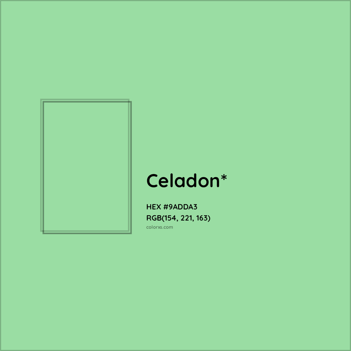 HEX #9ADDA3 Color Name, Color Code, Palettes, Similar Paints, Images