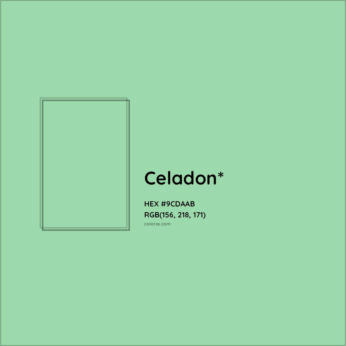 HEX #9CDAAB Color Name, Color Code, Palettes, Similar Paints, Images