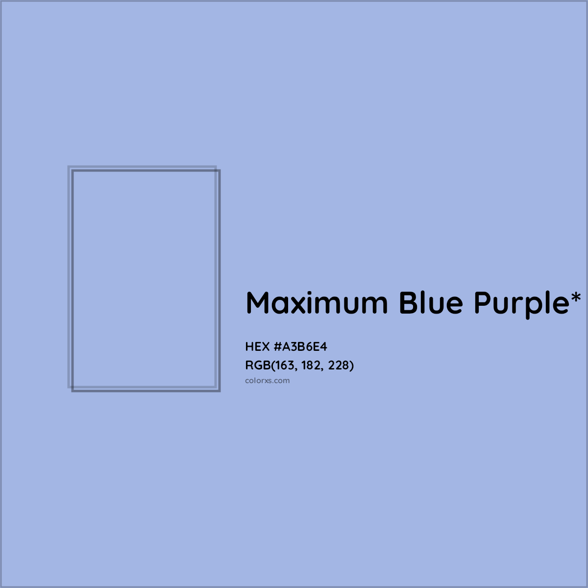 HEX #A3B6E4 Color Name, Color Code, Palettes, Similar Paints, Images