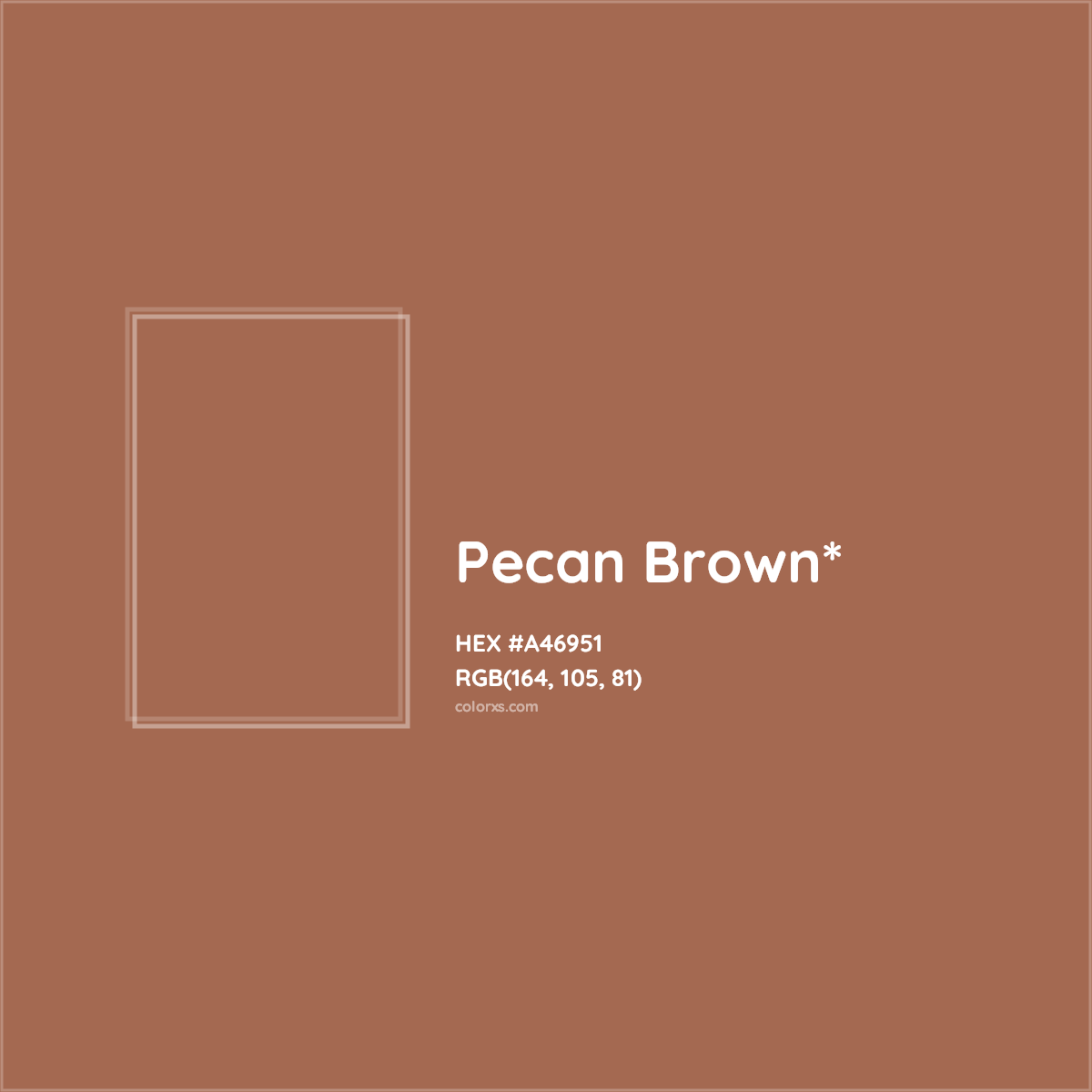 HEX #A46951 Color Name, Color Code, Palettes, Similar Paints, Images