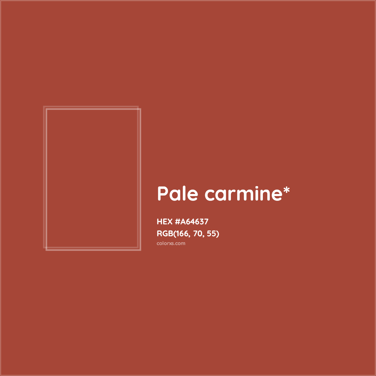 HEX #A64637 Color Name, Color Code, Palettes, Similar Paints, Images