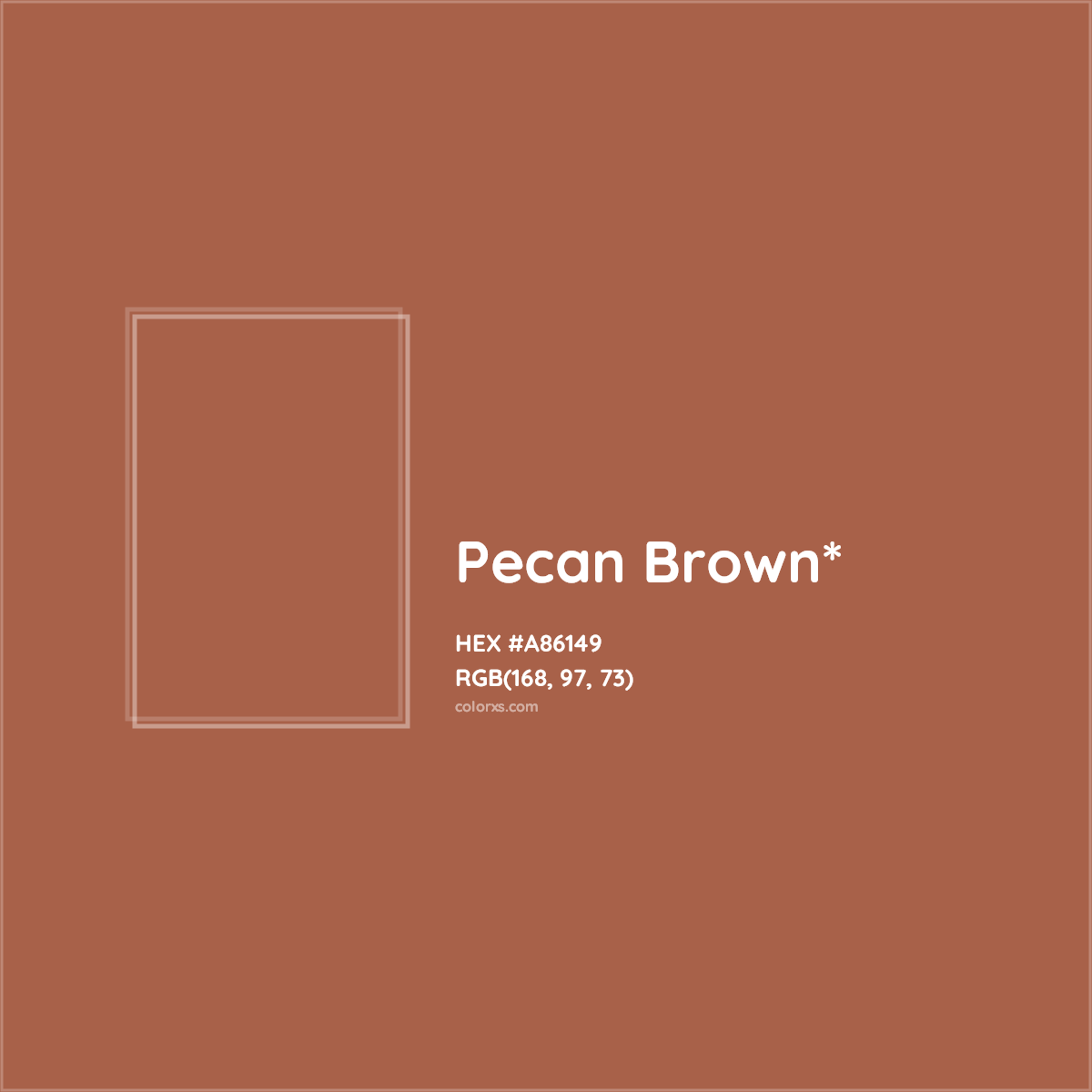 HEX #A86149 Color Name, Color Code, Palettes, Similar Paints, Images