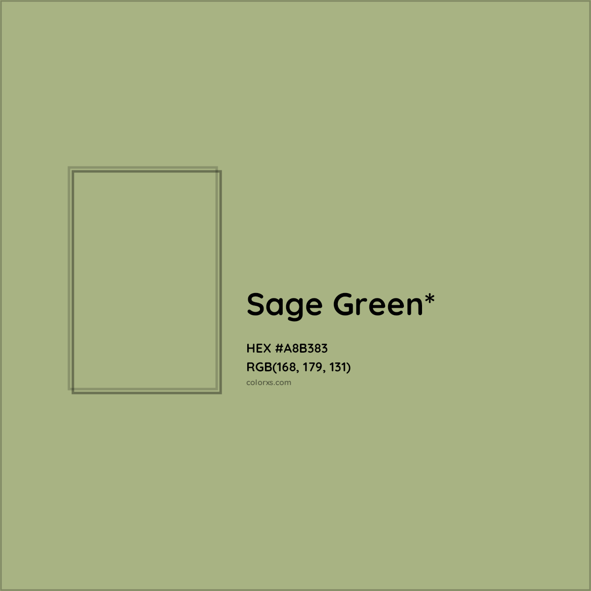 HEX #A8B383 Color Name, Color Code, Palettes, Similar Paints, Images