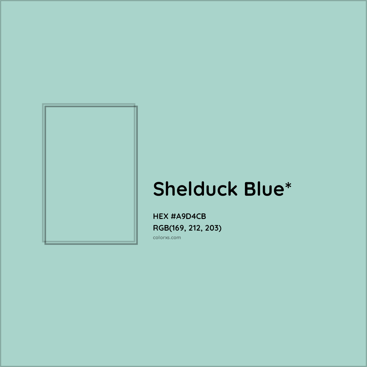 HEX #A9D4CB Color Name, Color Code, Palettes, Similar Paints, Images