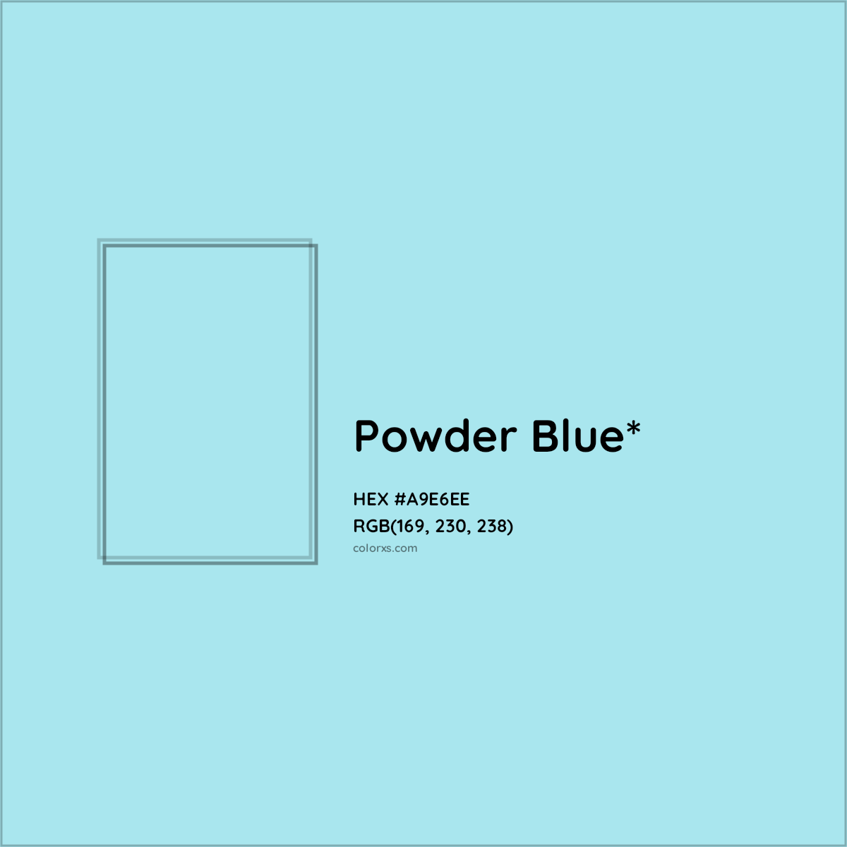 HEX #A9E6EE Color Name, Color Code, Palettes, Similar Paints, Images