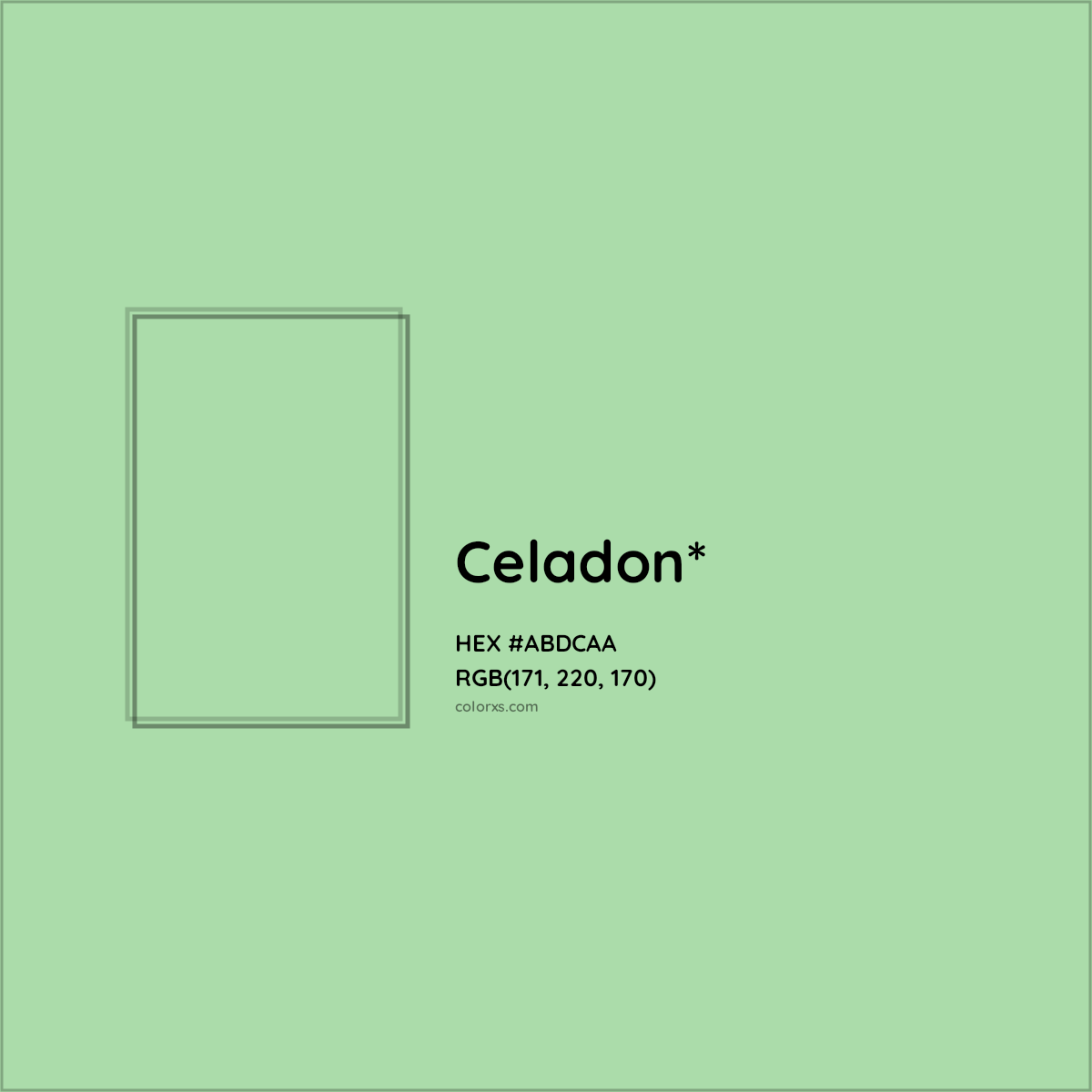 HEX #ABDCAA Color Name, Color Code, Palettes, Similar Paints, Images