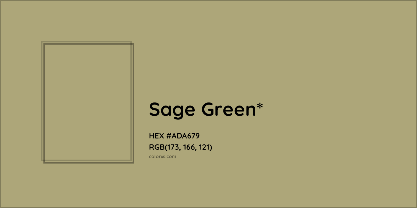 HEX #ADA679 Color Name, Color Code, Palettes, Similar Paints, Images